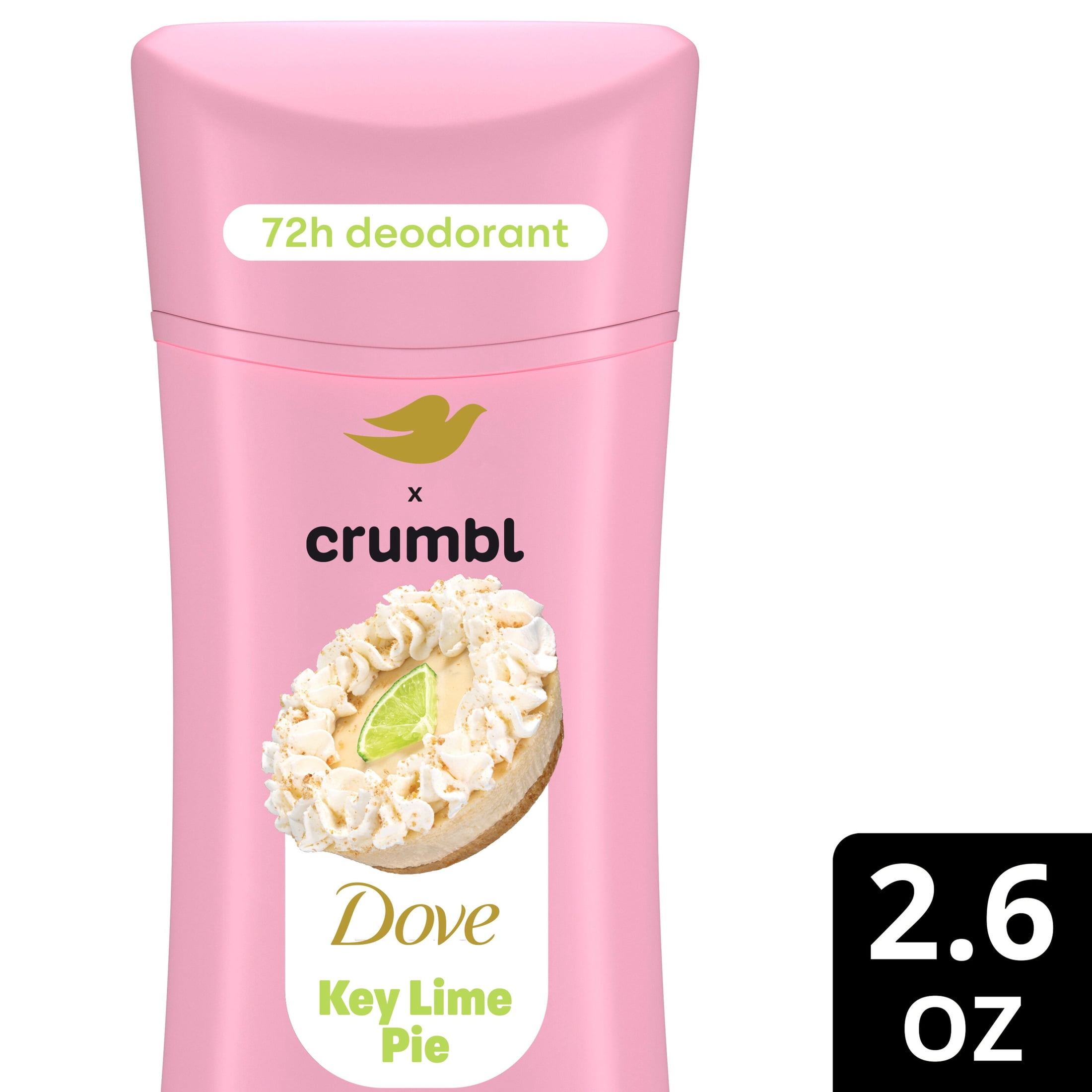 Dove & Crumbl Limited Ediiton Deodorant Crumbl Key Lime For Odor