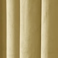 thumbnail image 3 of TWOPAGES Room Darkening Drape Pinch Pleat Hanging Style Curtain for Bedroom, 1 Panel, Custom, Cream, 3 of 5