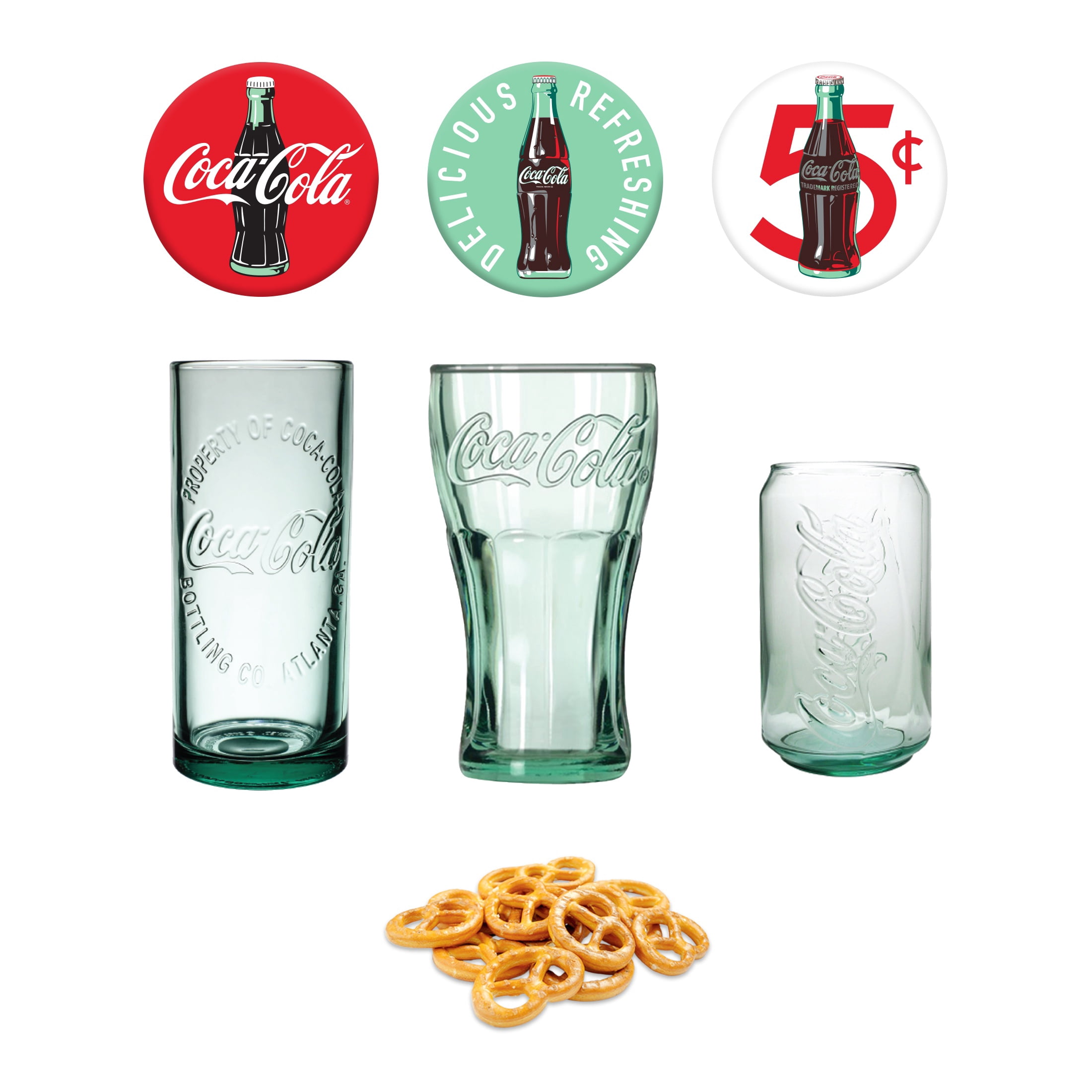 Coca-Cola - Brandclub - Coca Cola Vintage Glass Collection