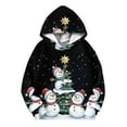 thumbnail image 3 of Birdeem Chandails en Molleton de Noël pour Femmes, Noël pour Maman, Chandail en Molleton de Noël, Manches Longues, Col Rond, Imprimé, Chaud, Maman, Longs Chandails en Molleton pour Femmes, Chandails en Molleton Maman pour Femmes, 3 of 5