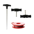 thumbnail image 1 of Kit de herramientas de extracción del parabrisas de automóvil con alambre de acero, herramienta manual universal de eliminación de vidrio de viento, 1 of 8