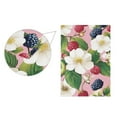thumbnail image 5 of Yayeee Garden Flag 12" x 18" Double Sided Outdoor Yard Lawn Holiday Decorations, Pink Raspberries, 5 of 6