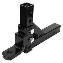 10" Adjustable 4 Level Trailer Drop Hitch Ball Mount Tow For 2" Receiver Adjustable Trailer Arm Quick Connect Car Link Arm ,Dependable Strength