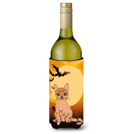 

Halloween Australian Mist Cat Wine Bottle Beverge Insulator Hugger