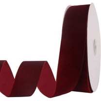 Fuebueo Velvet Ribbon Wide Single Velvet Ribbon Roll for Gift Wrapping Decoration Party Wedding Arts Crafts