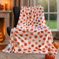 thumbnail image 1 of Hitime Halloween Twin Blanket - Halloween Tiny Pumpkin, Ultra-Soft Plush Blanket, Lightweight Warm Decor for Bed, Couch, Movie Nights (Twin - 50"x60"), 1 of 7