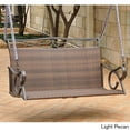 thumbnail image 5 of International Caravan Valencia Patio Loveseat Swing in Chocolate, 5 of 5