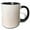 Black/White, variant on 3drose, Hello-trendy Girly Funny Chic Motivation Words on Pink, 11oz Two-tone Blue Mug