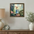 thumbnail image 4 of Creative Products Painty Rabbit 16 x 16 Brown Framed Print, 4 of 5