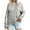 DT--Gray, variant on DailyTrove Women's Distressed Cable Knit Sweater, Long Sleeve, Casual Street & Festival Wear, Soft Wool Blend, Plus Size Friendly