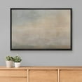 thumbnail image 2 of PixonSign Framed Canvas Print Wall Art Pastel Grunge Brown Sky Landscape Abstract Shapes Illustrations Modern Art Decorative Minimal Relax/Calm for Living Room, Bedroom, Office - 24"x36" Black, 2 of 5