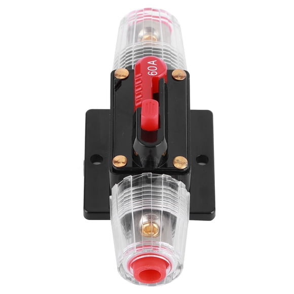 Reinicio Automático Portafusibles Interruptor Amplificador Coche Camión Audio Modificación 12V 60A