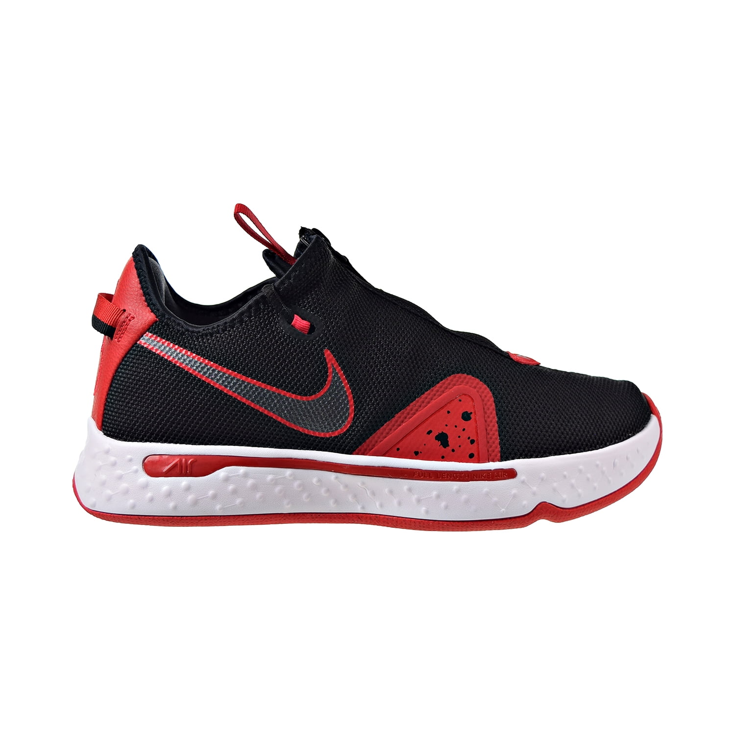 hoesten Efficiënt hout Nike PG 4 Basketball Men's Shoes Black-University Red-White cd5079-003 -  Walmart.com