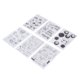 thumbnail image 3 of Sellos Transparentes, Reutilizables, 6 Unidades, Sellos De Silicona Transparente Multiusos, Decoración Artesanal Para Hacer Tarjetas Higoodz Otros, 3 of 8