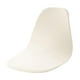 thumbnail image 2 of Funda de asiento de silla Shell Fundas de asiento de respaldo corto Funda para celebraciones de banquetes blanco crema, 2 of 9