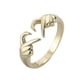 thumbnail image 5 of Guardurnaity Anillo de apertura Ajustable Boda Elegante Joyería exquisita Aleación de zinc Moda Compromiso Decoración Amistad Regalo Oro Oro 2piezas, 5 of 6