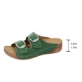 thumbnail image 5 of BRICH Summer Sandals for Women Orthopedic Wedge Shoes with Arch Support Adjustable Straps Open Toe Platform Walking Shoes, 5 of 9