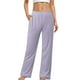 thumbnail image 1 of Gibobby Pantalones mujer frío Pantalones de chándal informales de pierna ancha para mujer, cómodos pantalones deportivos deportivos con bolsillos(Morado,M), 1 of 5
