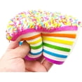 thumbnail image 3 of Torta de estimulación Triangle Rainbow Squeeze, juguete para aliviar el estrés, 3 of 5