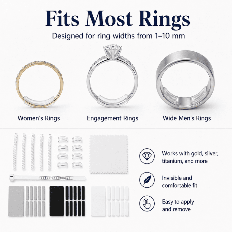 wedding ring mens ring size adjuster
