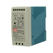 Mean Well Replacement MDR-60-24 AC/DC DIN-Rail Power Supply 24 Volt 2.5 A