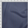 thumbnail image 3 of oneOone Polyester Lycra Medium Blue Fabric Chevron Geometric Dress Material Fabric Print Fabric By The Yard 56 Inch Wide, 3 of 4
