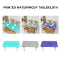thumbnail image 4 of Tablecloth Backed Waterproof Table Cloth Decoration Camping Picnic Outdoor☜ L ✭◇ S8U5, 4 of 5