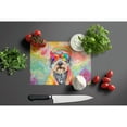 thumbnail image 3 of Schnauzer Hippie Dawg Glass Cutting Board Large 12 in x 15 in, 3 of 5