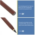thumbnail image 4 of OUNONA Crayons Sans Taille-Crayon Design Simple 1 Ensemble pour Croquis Rentrée des Classes, 4 of 7
