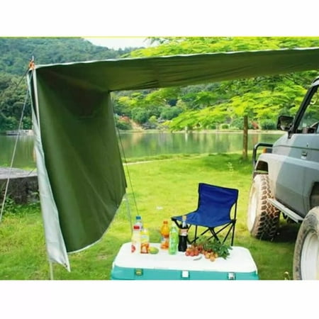 Outdoor Travel SunshadeLarge Car Side Awning Rooftop Tent Sun SUV Shade Camping