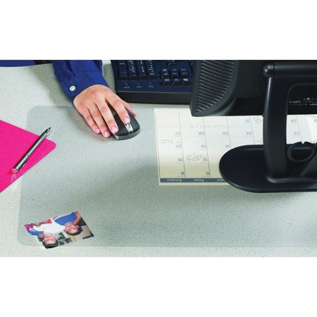 Artistic KrystalView Desk Pad with Microban, 22 x 17, Matte, Clear