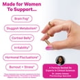 thumbnail image 3 of Pink Stork Cortisol Probiotic for Women – Mood and Adrenal Support Supplement – Ashwagandha, Lemon Balm, Chamomile, 25 Billion CFU – Gut Health, Energy, Focus – Lower Cortisol – 30 Capsules, 3 of 9