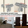 thumbnail image 4 of Garden Gate Bolts，Slide Door Bolt Locks Latch for External Internal Doors, 4 of 6