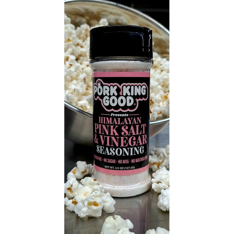 Pork King Good Himalayan Pink Salt & Vinegar Seasoning - 4.5 oz