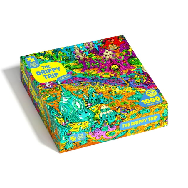 Rompecabezas The Drippy Trip de Magic Puzzle Company, 1000 piezas