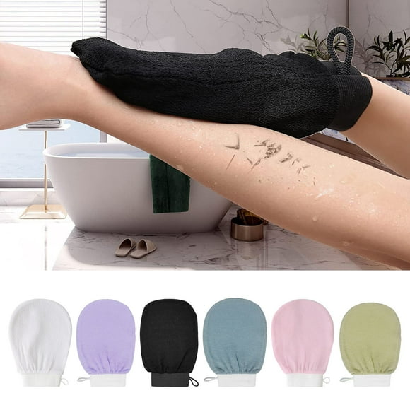 onlyliua para El Hogar Guantees Exfoliantes Piezas, Guantes de Ducha de Rayón, Guantes para Fregar Piel Muerta, Guantes de Ducha para Masajes, Toallas de Baño, Guantes de Limpieza