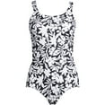 thumbnail image 5 of Lands' End Women's Scoop Neck Tugless Sporty One Piece Swimsuit, 5 of 5