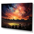 thumbnail image 2 of Designart "In Spotlight Sport Stadium wall art VIII" Architecture Wall Art Living Room, 2 of 5