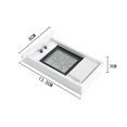thumbnail image 2 of Termómetro digital de mínima y máxima: controle las temperaturas máximas y mínimas con este termómetro de invernadero para interiores y exteriores, 130 x 80 x 30 mm, wh, 2 of 4