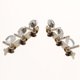 thumbnail image 1 of Clavijas de Afinación de Cuerdas Llaves Aleación de Zinc para Guitarra Clásica Instrumento Musical Accesorio DIY, 1 of 9