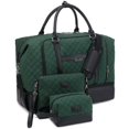 thumbnail image 1 of Bolsa de fin de semana Stuery para mujer con compartimento para zapatos y artículos de aseo, 1 of 9