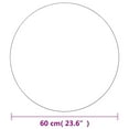 thumbnail image 4 of vidaXL Miroirs Muraux 2 Pcs 60 cm Ronds en Verre, 4 of 4