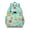 Greenish-blue-85, variant on Waterproof School Backpack with Jellyfish & Ocean Print - Ergonomic Travel Daypack for Teens, Breathable Padded Back Support, Adjustable Chest Strap, Durable Lightweight Student Book Bag
