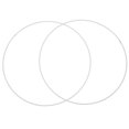 thumbnail image 1 of Miangastore 2pcs Lampshade Frame 30cm Metal Ring Support Circular Vintage Lamp Shade Frame, 1 of 9