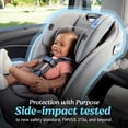 thumbnail image 6 of Graco SlimFit LX 3-in-1 Car Seat, Shaw, Grey, 6 of 9