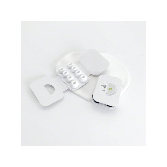 Suction 4 Pairs Silicone Ear Tips Replacement - Compatible with AirPods Pro & AirPods Pro 2nd Generation (XS/S/M/L)