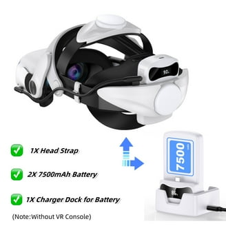 Quest 2 (Oculus) Elite Strap with Battery for Enhanced Comfort and