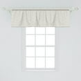 thumbnail image 2 of Ambesonne Moroccan Window Valance, Classical Line Pattern, 54" X 18", Taupe White, 2 of 3