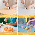 thumbnail image 3 of Stainless Steel Cake Pop Mold Set with Pusher - Durable Cake Pop Cutter Kit for Perfect Round Treats | Reusable Baking Tools for Home, Birthdays, Weddings | Professional Dessert Molds (Cutter+Pusher), 3 of 7