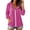 Hot Pink(Womens Clothes), variant on GUACER Hoodies for Women Thin Breathable Zip-Up Long Sleeve Cover-Up with Pockets Soft Active Jacket